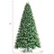 9ft Pre-Lit Snowy Christmas Hinged Tree 11 Flash Modes w/ 780 Multi-Color Lights